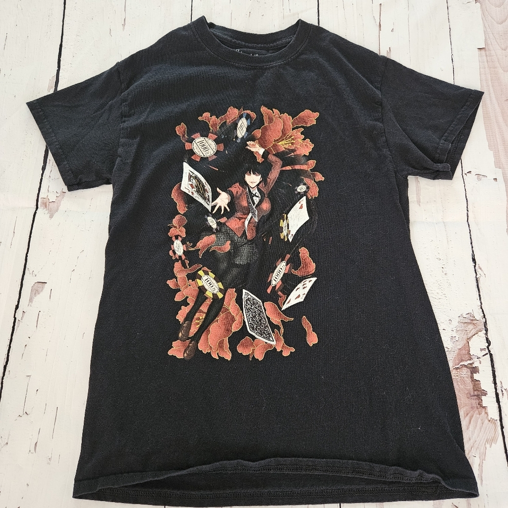 Animate Women's Black Short Sleeve T-shirt Size Small